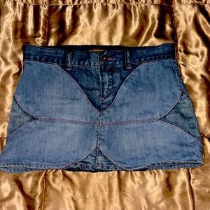 Rugby by Ralph Lauren 100% cotton mini skirt. Good condition.  Size small denim